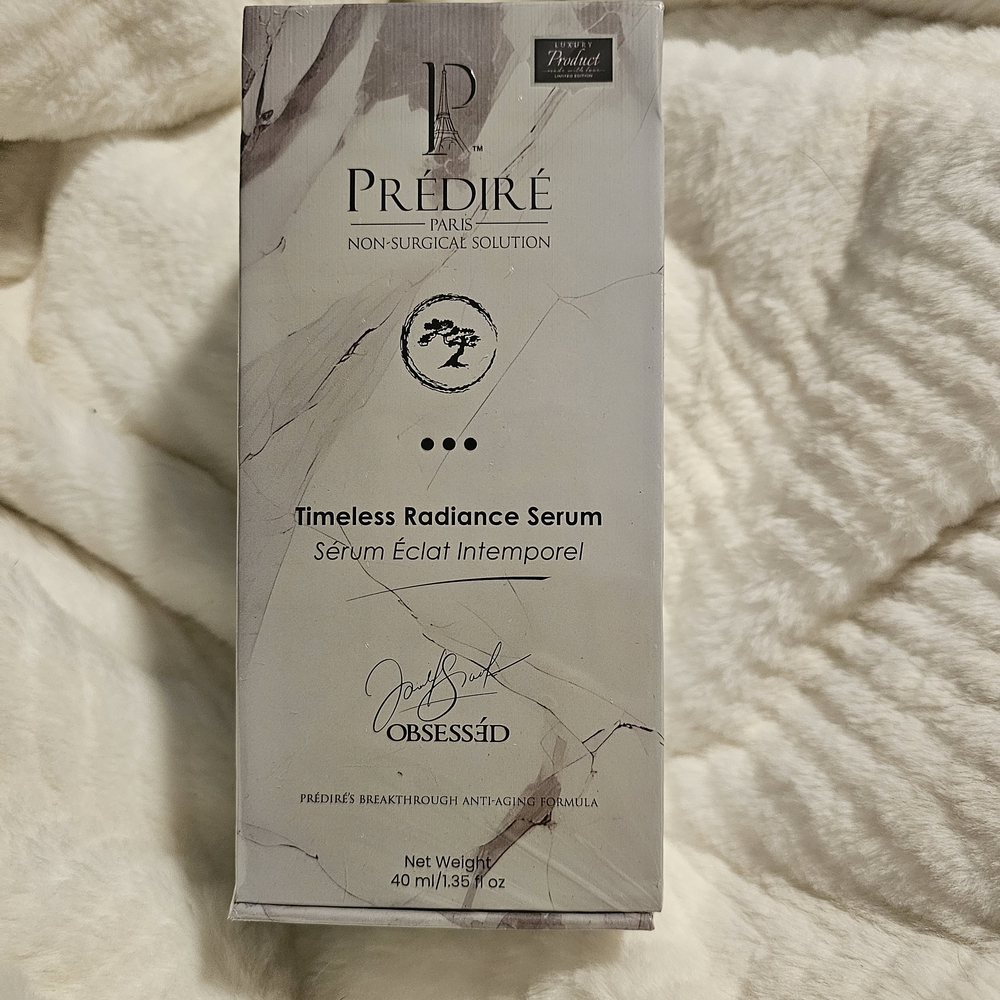 Predire Paris Timeless Radiance Face Serum New Sealed Box 1.35oz